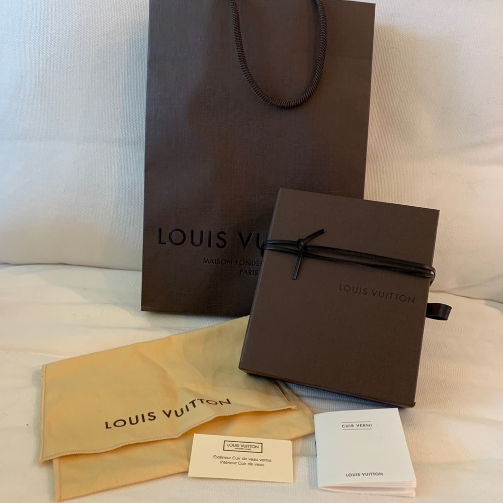 Authentic Louis Vuitton Box, Dust Bag, Tote, Cord